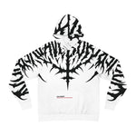 ⚡ “Abyssal Veins” – Deathcore Pattern Hoodie