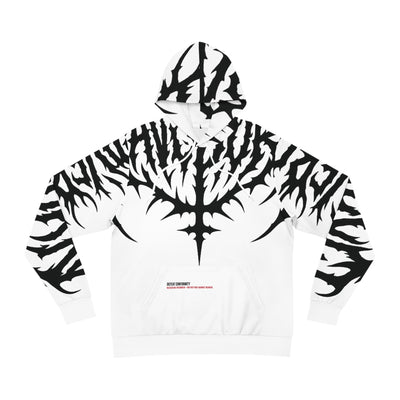 ⚡ “Abyssal Veins” – Deathcore Pattern Hoodie