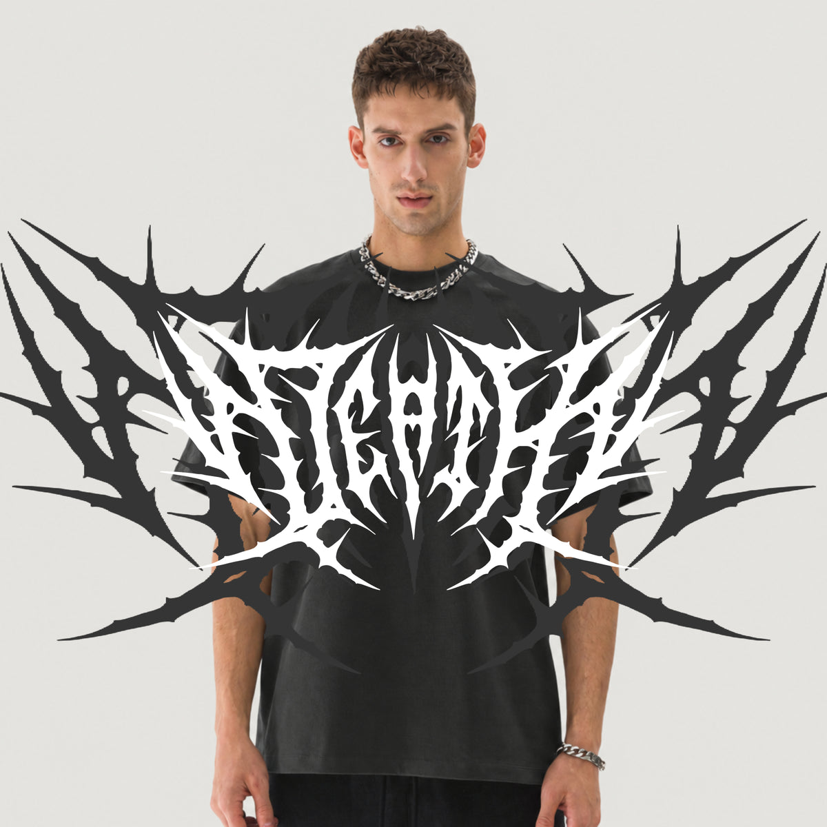 BORN DEAD — 425GSM Oversized SuperHeavy Tee