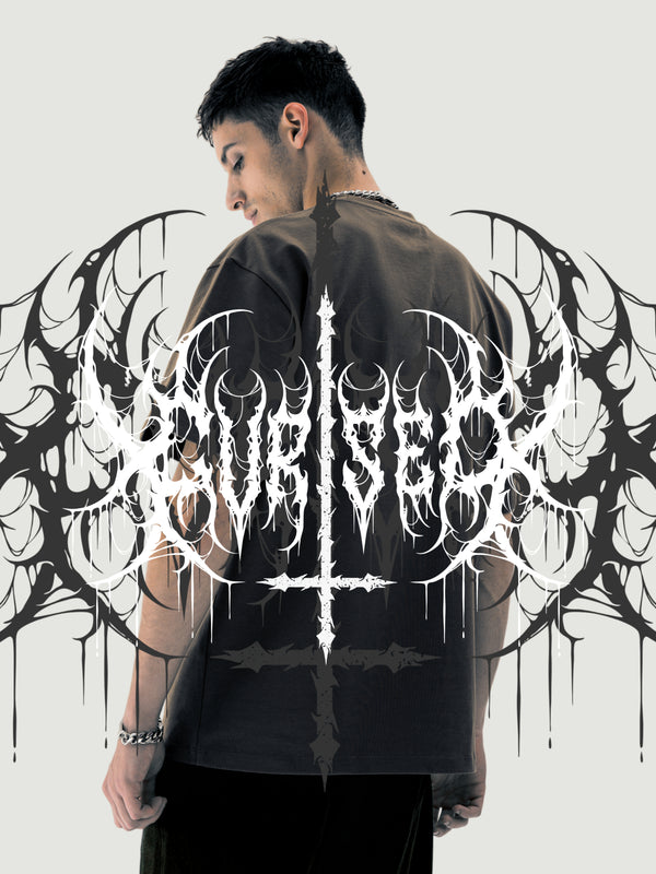 CURSED — 425GSM Oversized SuperHeavy Tee