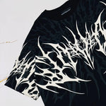 🕸️ Heaven Tears – Oversized Graphic Tee