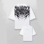 🪽 Fallen Wings – Oversized Faded Tee