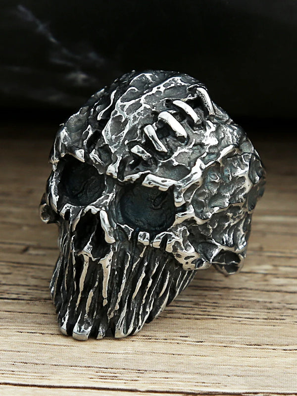 💀 Eternal Decay – Gothic Skull Ring