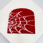 🕸️ Webveil – Pattern Knit Beanie
