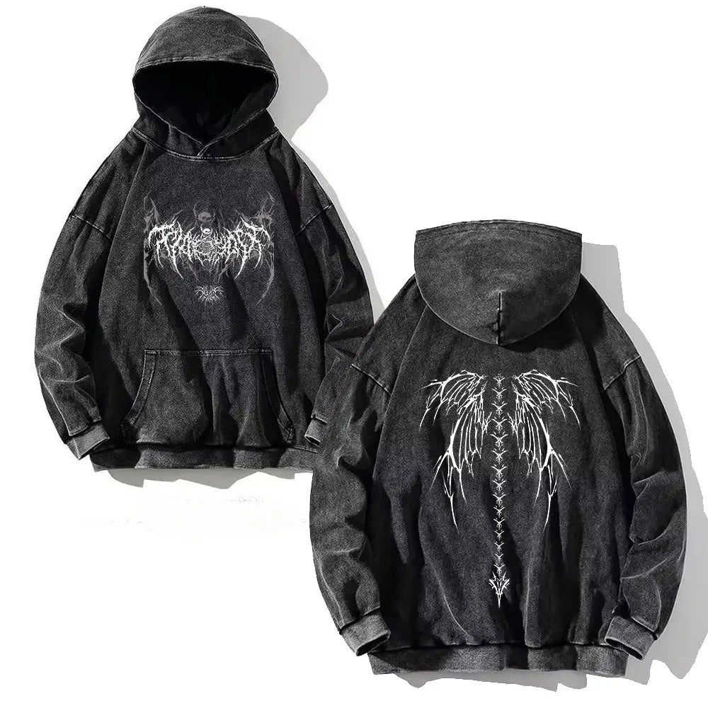 ✝ Blessed Collection – Gothic Streetwear Hoodie Series