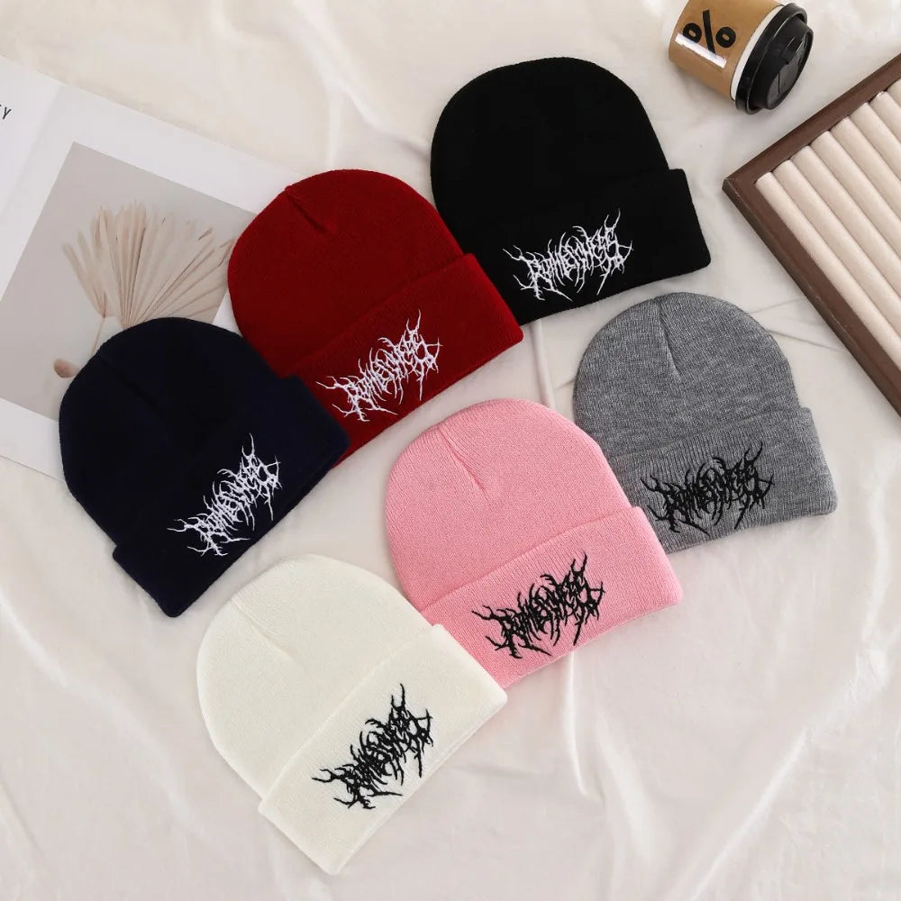 ❄️ Wraithmark – Embroidered Cuffed Beanie