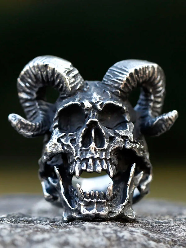 🐏 Hellspawn – Demon Skull Ring