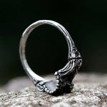 ☠️ Soulkeeper – Hollow Skull Ring